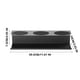 thumbnail image 3 of Refrigerator Magnetic Shelf Removable Perforation-free Kitchen Seasoning Shelf Magnetic Shelf Refrigerator Storage Side Shelf, 3 of 9