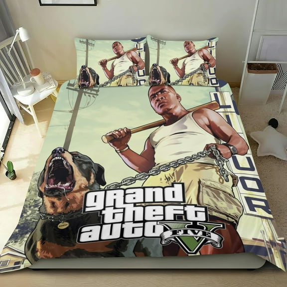 Dude Perfect Themed Bed Sheet Set Three Piece Set 53x79 In ches Comfortable And Skin Friendly Unique Design Creating A Star Studded Night Home Decor Gifts For Family Friends fans