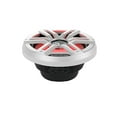 thumbnail image 2 of Rockford Fosgate M2D2-12I 12" Color Optix Infinite Baffle Marine Subwoofer, DVC (2-Ohm)- 400 Watts Rms, 1600 Watts Peak, White & Stainless Grilles Included, 2 of 3