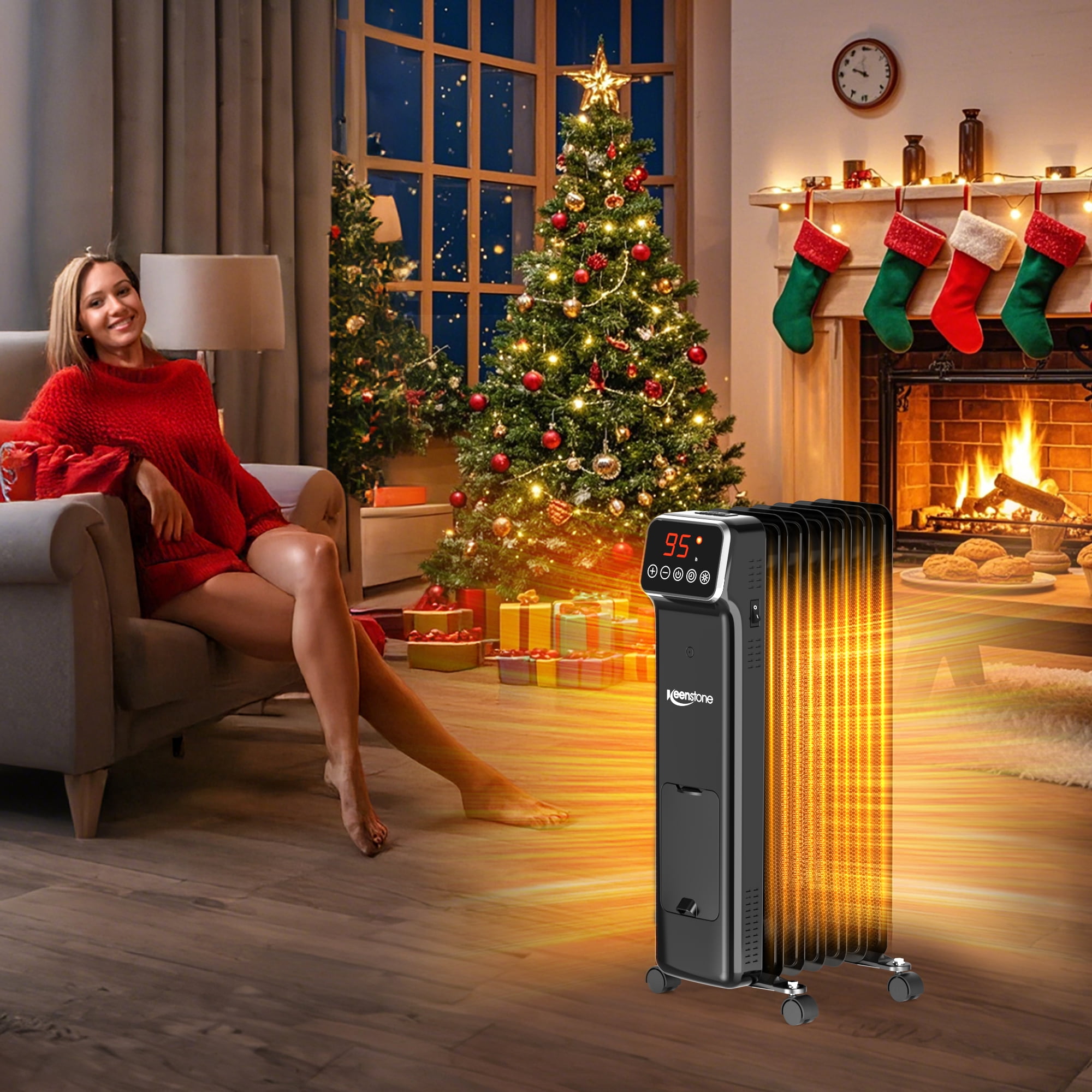 Living Room Efficient Room Heater Best Electric Heaters Best