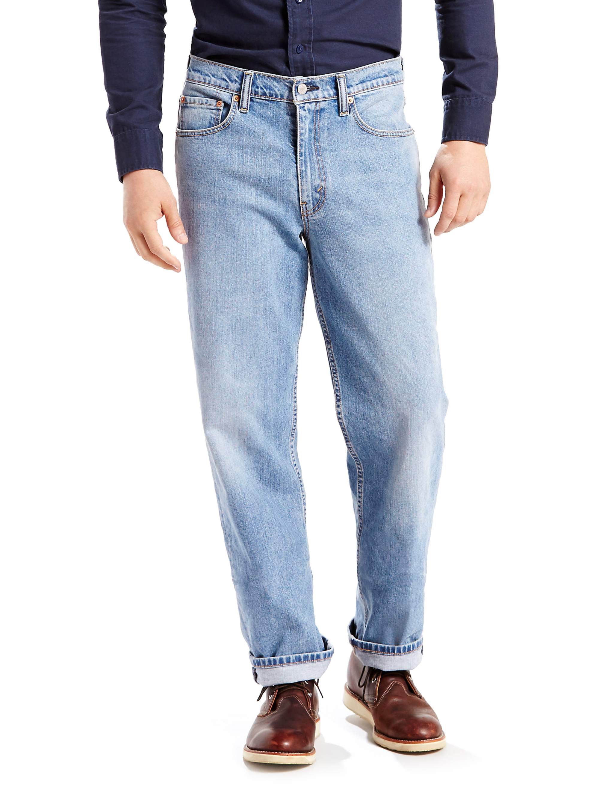 kromme Accor Nog steeds Levi's Men's 550 Relaxed Fit Jeans - Walmart.com