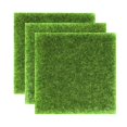 thumbnail image 1 of koolsoo Artificial Grass Square Mat Set Reusable for Flower Pots, Garden Grass Tiles 30x30cm 3Pcs, 1 of 9
