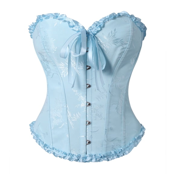 Women's Strapless Waist Cincher Corset - Bodysculpting Top for Posture and Back Support Daily Wear