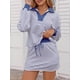 thumbnail image 2 of Conjunto de sudadera a rayas Fisoew de chándal para mujer, 2 of 7