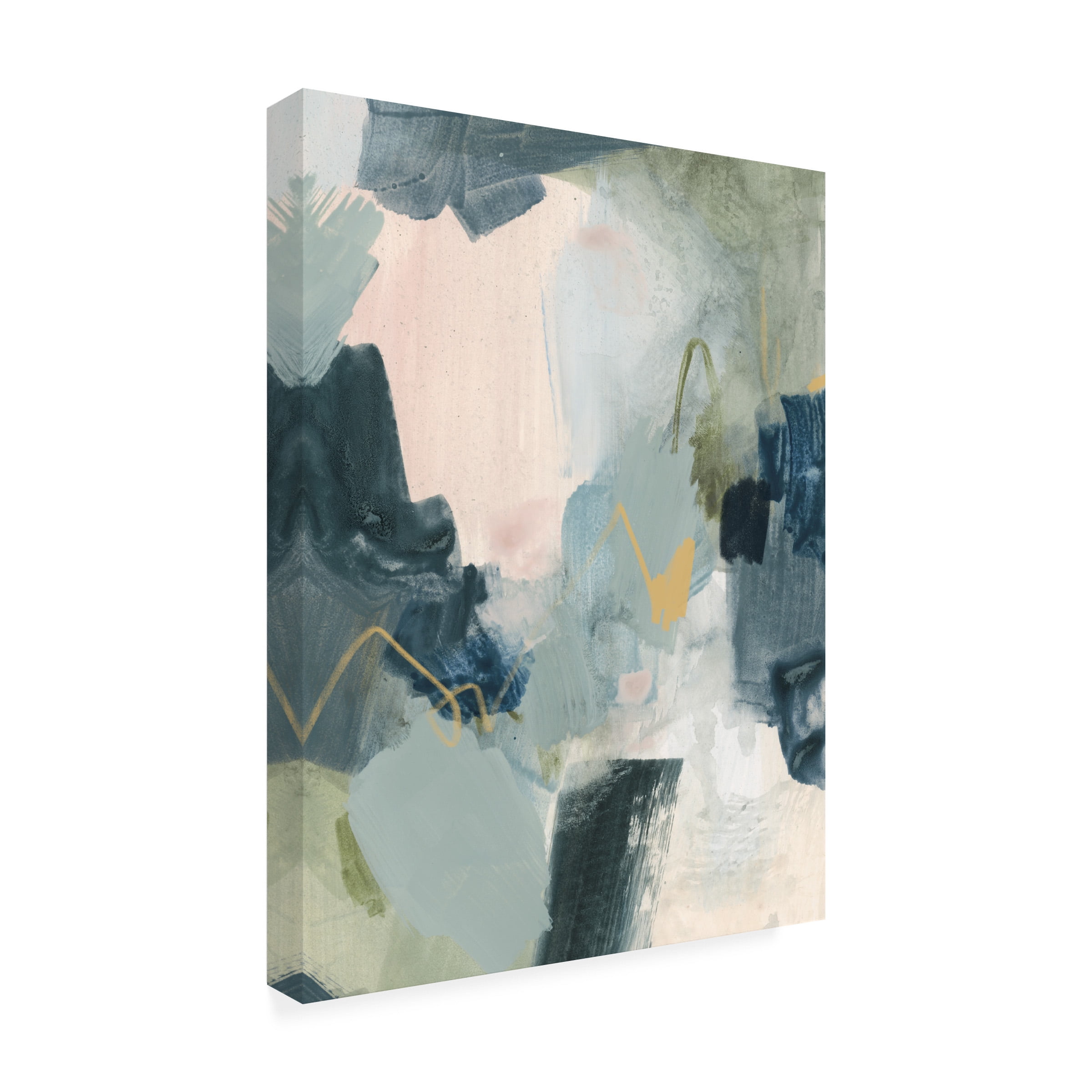 Victoria Barnes 'Lago II' Canvas Art