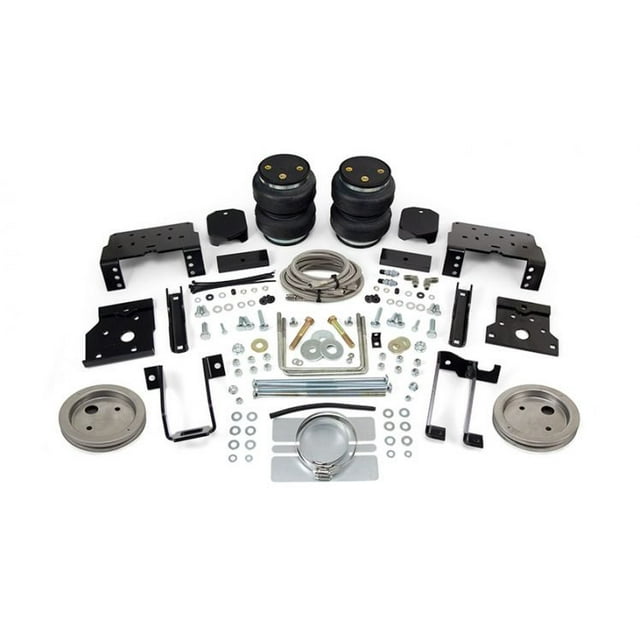 Air Lift Kit Ressort Aide 89396 Load Lifter 5000 Ultimate Plus; Air Ressort avec Pare-Chocs Interne; Montage sur Cadre; jusqu'à 5000 Livres de Capacité de Nivellement; Caoutchouc; Compresseur d'Air Vendu Séparément