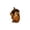 Multicolor A, variant on Pinecone Woodland Animal Figurine, Brown Acorn Hat Forest Animal Statue, 6in Resin Fall and Christmas Tabletop Decor for Shelf, Mantel or Gift