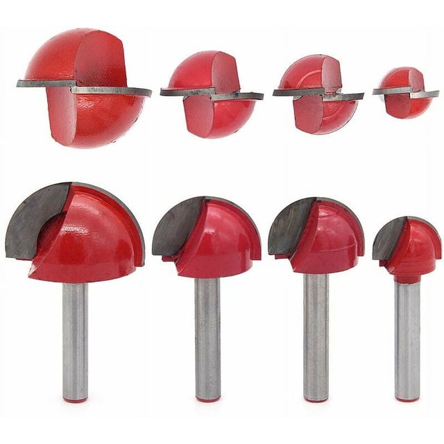 Puntas ranuradas 4 uds. Brocas para caja de machos de 6 mm Herramienta para brocas ranuradoras redondas de 16 mm/22 mm/25 mm/32 mm (no es pieza original)