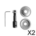 thumbnail image 1 of 2 Ejes De Muela Para Pulir, Eje Roscado Para Rueda De Pelo, Rueda De Fibra De 5mm, 85g 2 piezas, 1 of 8