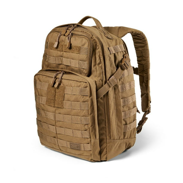 siesta Púrpura Es una suerte que 5.11 Tactical Backpack – Rush 24 2.0 – Molle Pack and Laptop Compartment,  37 Liter, Medium, Kangaroo, Style 56563 - Walmart.com