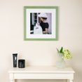 thumbnail image 3 of ArtToFrames 10x25 inch Distressed Green Picture Frame, Green Wood Poster Frame (4482), 3 of 8