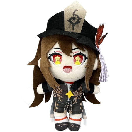 8.6in Hu Tao Plush Doll CPDD Anime Stuffed Toy Cosplay Plushie