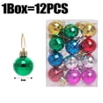 thumbnail image 3 of Christmas Decoration Ball Gold Red Silver Rose Xmas Tree Hanging Pendant Home Party Christmas New Year DIY Decoration Supplies, 3 of 5