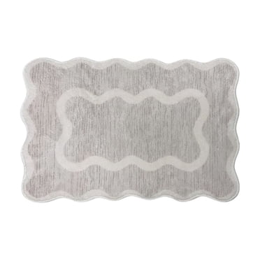 Kojanyu 15.75x23.62 Soft Bath Mat, Ultra Soft Water Absorbing Non Slip Bathroom Carpet, Quick Drying Washable for Bathroom, Bath and Shower