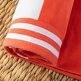 thumbnail image 3 of BNM Cabana Stripes Beach Towel, 34 x 64, Set of 6, Coral, 3 of 7
