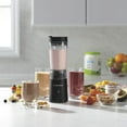 thumbnail image 2 of Hamilton Beach Personal Blender with Leak-Proof Travel Lid, Stainless Steel Blades, 14 oz Jar, 300W Peak Power, Black, 51190C, 2 of 6
