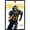 Black Framed Version, variant on NFL Washington Commanders - Terry McLaurin Feature Series 24 Wall Poster, 14.725" x 22.375" Framed