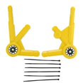 thumbnail image 1 of Reemplazo de cubierta protectora de marco lateral de motocicleta, 2 uds., para R1250GS LC R1250GS ADV LC, amarillo, 1 of 14