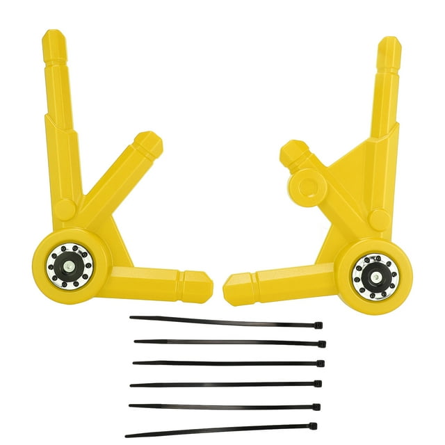 Reemplazo de cubierta protectora de marco lateral de motocicleta, 2 uds., para R1250GS LC R1250GS ADV LC, amarillo