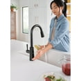 thumbnail image 2 of Riley Touchless Single-Handle Pull-Down Sprayer Kitchen Faucet in Matte Black, 2 of 10