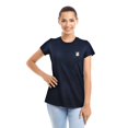 thumbnail image 3 of DALIX Animals Cute Bunny T-Shirt Women's Embroidered Shirt Large Navy Blue, 3 of 6