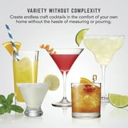 Bartesian Duet Cocktail Machine, 750 mL Glass Spirit Bottles, with LCD Display with Intuitive Controls