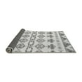 thumbnail image 2 of Ahgly Company Indoor Square Abstract Gray Modern Area Rugs, 4' Square, 2 of 4