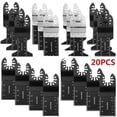thumbnail image 4 of 38PCS/68PCS for Fein Multimaster Dewalt Makita Bosch Oscillating Saw Blades Multimaster Rotary Tool Bit Saw Blades, 4 of 16