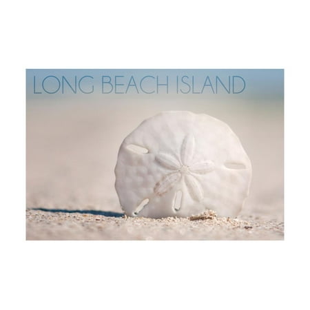 Long Beach Island - Sand Dollar Print Wall Art By Lantern