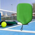 thumbnail image 1 of Colaxi Pickleball Paddle Cover Paddle Case Portable Storage Pouch Racket Protection Pickleball Racket Sleeve for Practice Activities Green, 1 of 8