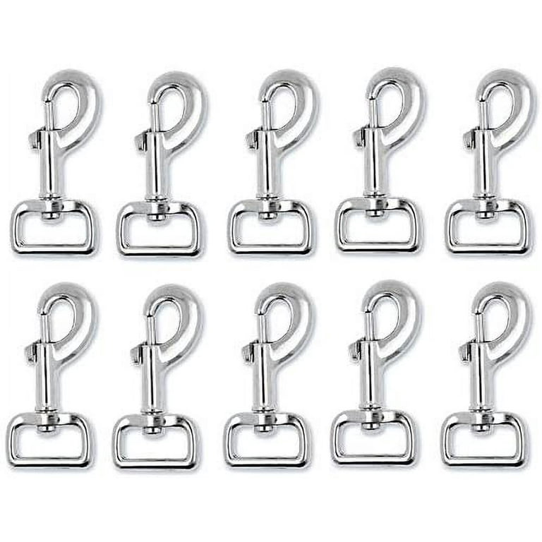 Mandala Crafts Swivel Snap Hooks Heavy Duty Trigger Clip Clasps for Dog  Leashes, Bags, Backpacks, Straps, Harnesses, 10 Pieces 