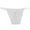 White-A, variant on Penkiiy Sexy Thongs for Men Men's Color Briefs Fashion Underwear Personalized Low-waist Hoop Panties Buttock Covering Briefs Blue Underwear