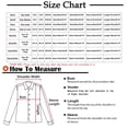 thumbnail image 2 of Uhndy Winter Jackets Coats for Women, Women Loose Tops Sweater Large Size Coat Retro Dress Hooded Elasticity Christmas Gifts for Women, 2 of 4