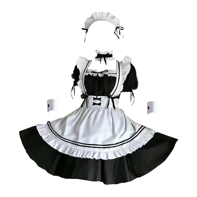 Disfraz de sirvienta jinwen Kostüm de mujer uniforme de cosplay