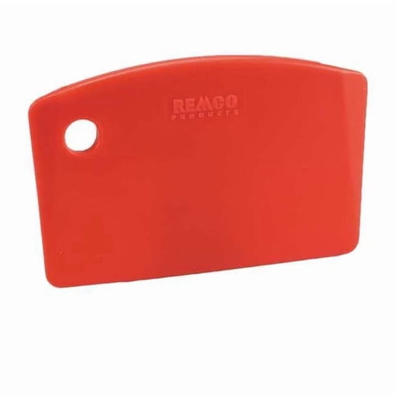 Remco Mini Bench Scraper,5-1/2 x 3-1/2 in,Red 69594