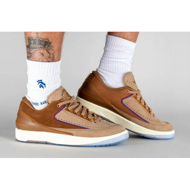 Ni - ke Ni - ke Air Jordan 2 Retro Low SP Two 18 Detroit Tan Brown DV7129-222 Size 6.5 / 8W