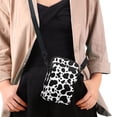 thumbnail image 4 of HELLHERO Black Spot Pattern Shoulder Bags Unique Gift, Leakproof for Travel, Outdoor Holiday Travel, 4 of 7