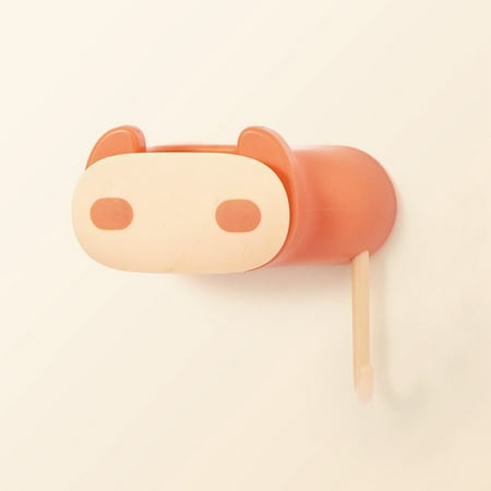 

Riapawel Wall Mounted Mop Holder Organizer Cartoon Cute Mop Storage Rack With Hook Bathroom Brush Broom Hanger