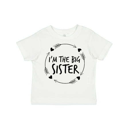 

Inktastic I m the Sister Gift Toddler Toddler Girl T-Shirt