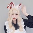 thumbnail image 4 of Girls Anime Hairhoop Plush Beast Ears Rechargeable Hair Bands Cos-play Costume Party Headdress Women Comic Show Headwear, 4 of 4