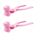 thumbnail image 1 of Dinosaur Snowball Maker Clip Maker Animal Shaped Snow Sand Mold Tool Winter Kids 2PCS, 1 of 4