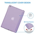 thumbnail image 4 of JETech Case for iPad Air 1st Edition (NOT for iPad Air 2/3/4/5), 9.7 Inch, Smart Cover with Auto Wake/Sleep (Light Purple), 4 of 7