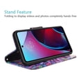 thumbnail image 5 of SPY CASE Case for Moto G Stylus 5G 2022 Phone Case [Kickstand] Leather Wallet Case Cover Pouch for Girls Women - Rainbow, 5 of 5
