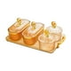 thumbnail image 4 of Bandeja de frutas secas, tarro de despensa hermético a prueba de polvo, platos nórdicos divididos, tarro de almacenamiento de calidad alimentaria para ámbar l, 4 of 8