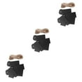 thumbnail image 2 of Guardoinrt Wood Tags High-ranking Individual Portable Lightweight Durable Unique Design Distinctive Mini Blackboard Pendant Type 2 3Set, 2 of 6