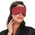 thumbnail image 2 of IAUYY Sleep Mask, Super Soft Eye Masks with Adjustable Strap, Lightweight Comfortable Blindfold,Perfect Blocks Light for Men Women Candy Cane, 2 of 7