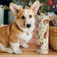 thumbnail image 2 of Corgi Tumbler, Gifts for Dog Lovers, Corgi Travel Mug/Thermal Cup, Dog Gift, Dog Lovers Gifts for Women, Unique Birthday Gifts for Women, Friends Female, Girlfriend - Corgi Cup with Straw and Lid 20Oz, 2 of 6