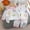 White, variant on Kids Girls Pajama Sets, 2 Piece Soft Cotton Fall Winter Sleepwear Purple Size 2-3 T
