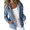 Navy Blue, variant on Mengpipi Women's Double-Sided Fleece Hooded Jacket Full Zip Up Coat S-2XL
