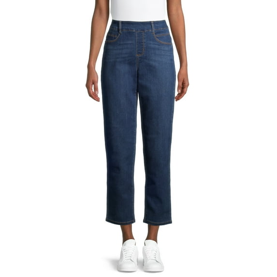 Time and Tru Women's Woven Pull-On Pants
